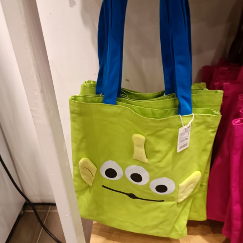 Miniso X Toy Story Collection ถุงผ้า ลิขสิทธิ์แท้ กระเป๋าสะพาย Shopee