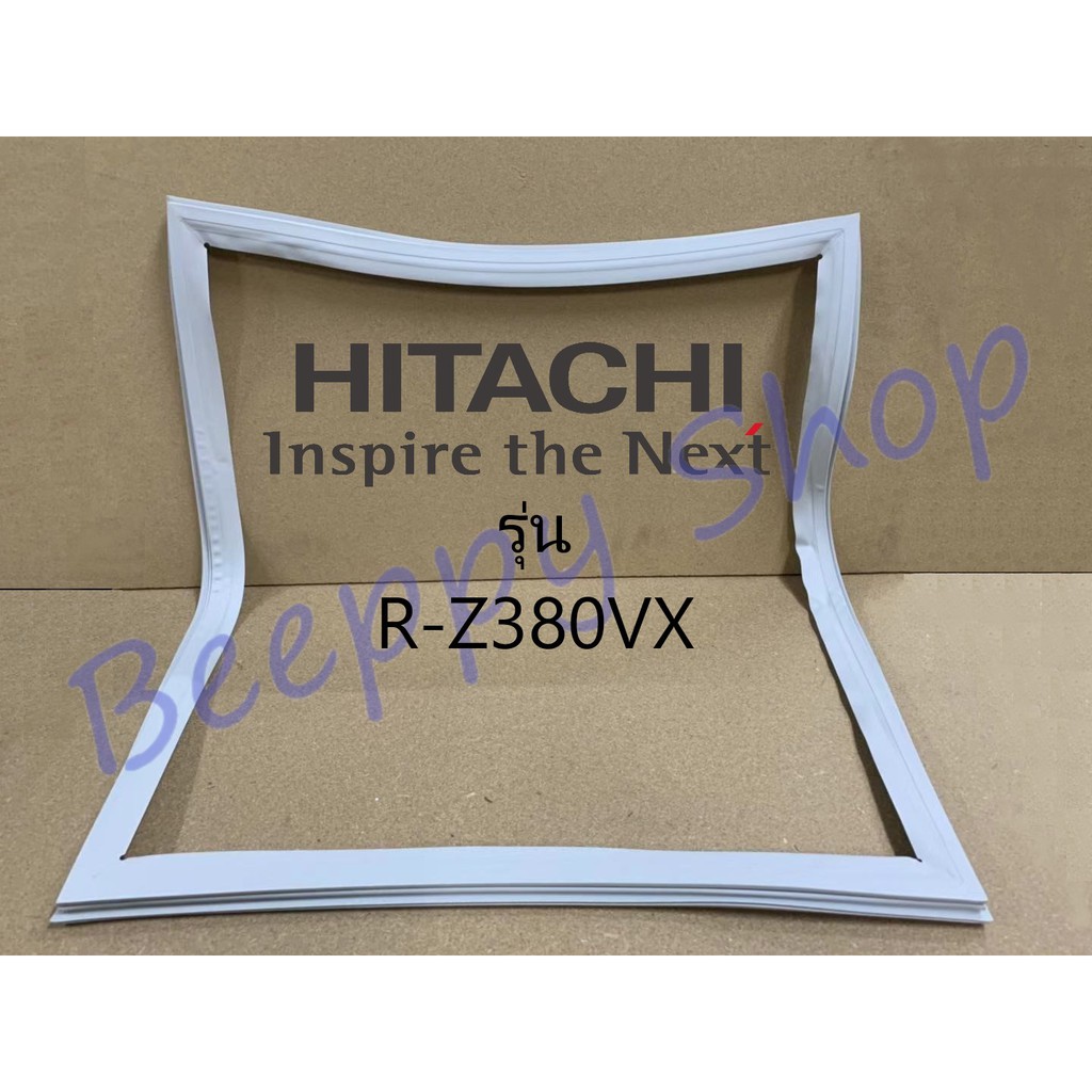 ภาพหน้าปกสินค้าขอบยางตู้เย็น Hitachi ฮิตาชิ รุ่น R-Z380VX / ZG380W ยางขอบประตูตู้เย็น ขอบยางประตู