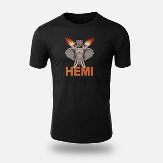 เสื้อยืดสีขาว426 เสื้อยืดแฟชั่น พิมพ์ลาย Chrysler Hemi ElephantsS-4XL