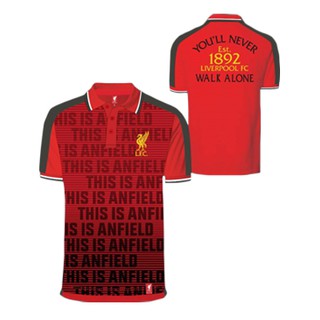 เช็คไซด์ก่อนสั่งซื้้อ !!!!!  เสื้อโปโล ลิเวอร์พูล LFC-PL-027 (RED) สีแดง