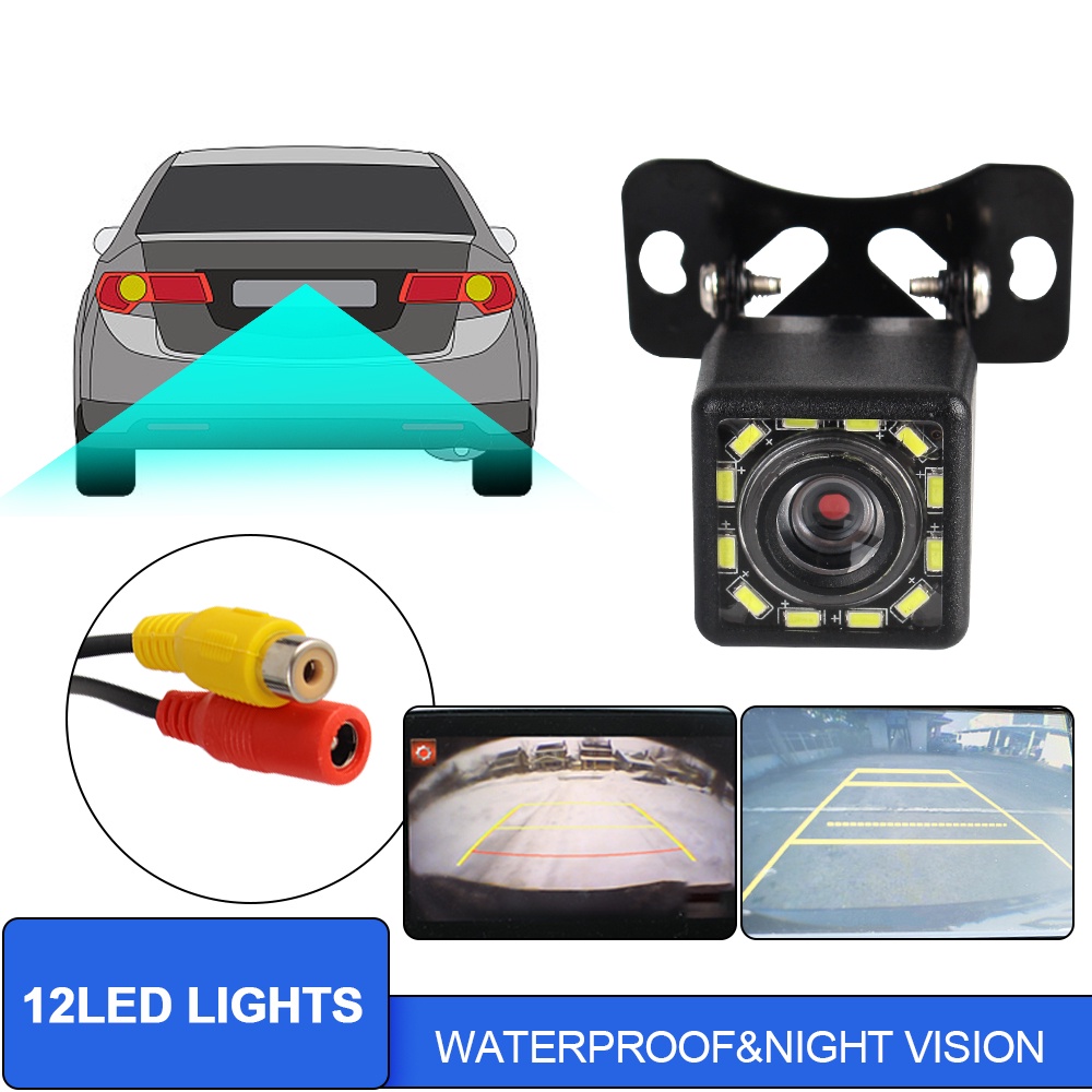 กล้องมองหลังรถยนต์-ccd-led-night-vision