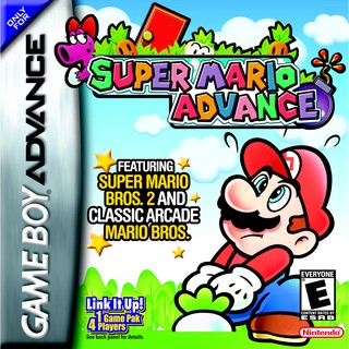 สินค้า ตลับ  GBA Super Mario Advance