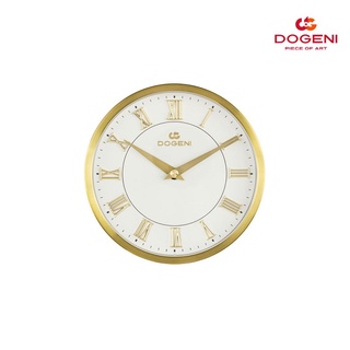 DOGENI นาฬิกาแขวน โดเกนี่ รุ่น WNM001GD/WNM001SL สีทอง/สีเงิน นาฬิกาแขวนผนัง นาฬิกาติดผนัง อลูมิเนียม เข็มเดินเรียบ