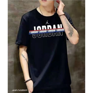 จอร์แดน Tshirt Nike Tee ของ tshirt สําหรับผู้ชายผ้าฝ้ายคอกลมชุดฤดูร้อน 9q@