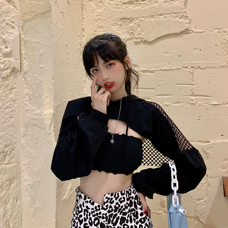 🌟 พร้อมส่ง🌟 เสื้อครอป เสื้อเอวลอย แนวสตรีทฮิปฮอป💘 | Shopee Thailand