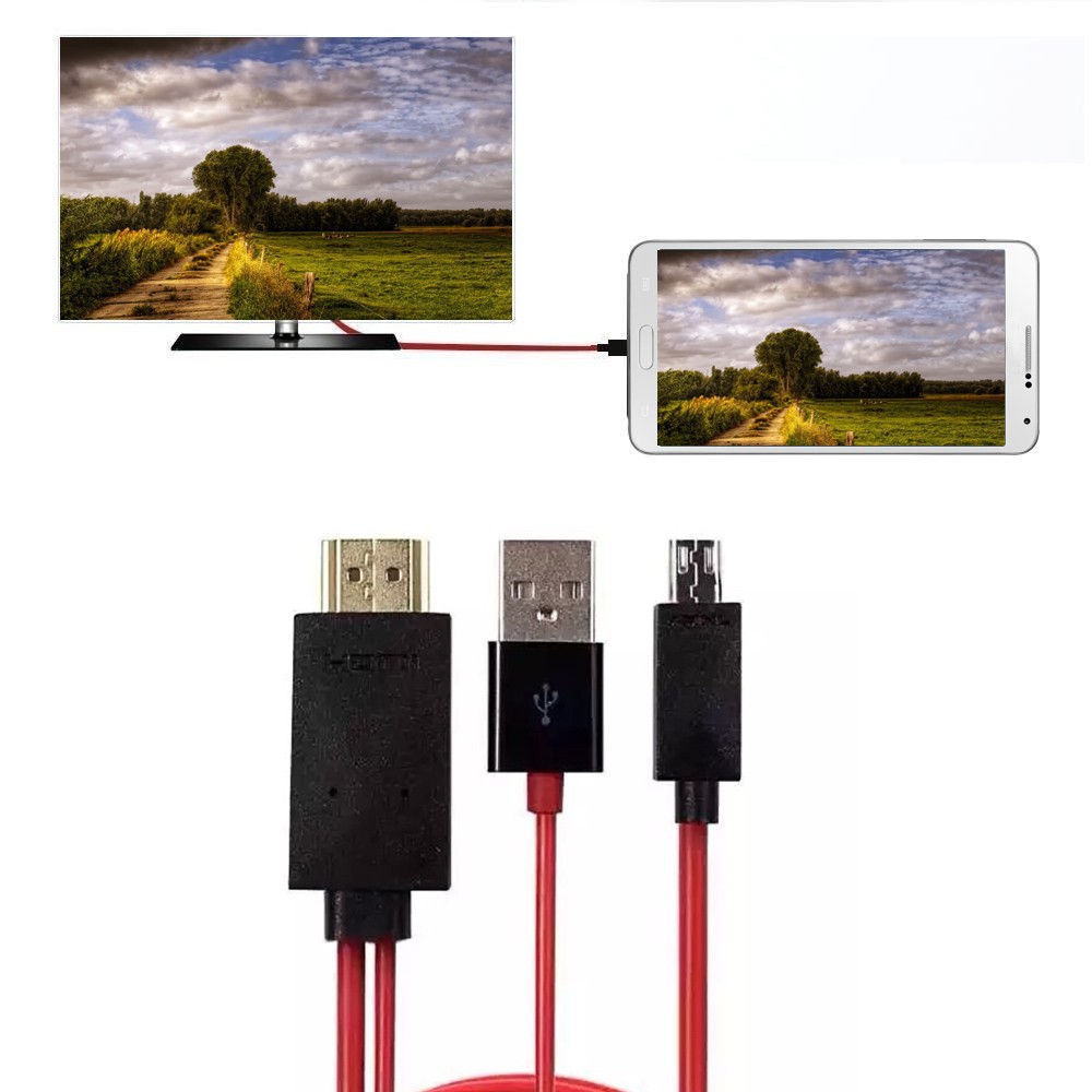 สายอะแดปเตอร์-mhl-usb-to-male-hdmi-cable-1080p-hdtv-ยาว-2ม-สำหรับ-samsung-galaxy