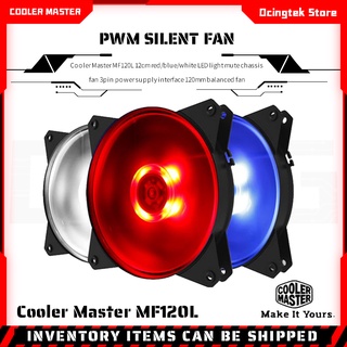 ภาพหน้าปกสินค้าCooler Master MF120L พัดลมระบายความร้อน ไฟ LED 3pin อินเตอร์เฟซ 120 มม. 12 ซม. สีแดง ฟ้า ขาว ที่เกี่ยวข้อง