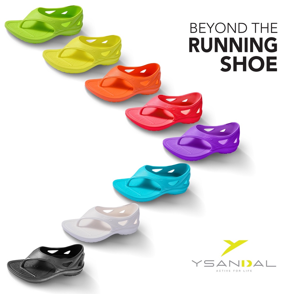 รายละเอียดเพิ่มเติมเกี่ยวกับ YSANDAL วายแซนดัล รองเท้าแตะวิ่ง Marathon and Trail Sandal - สี Ocean Blue