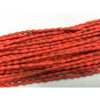 หินปะการังแท้ธรรมชาติ 1 เส้น อะไหล่ร้อยสร้อย Natural Coral Beads For Jewelry Making