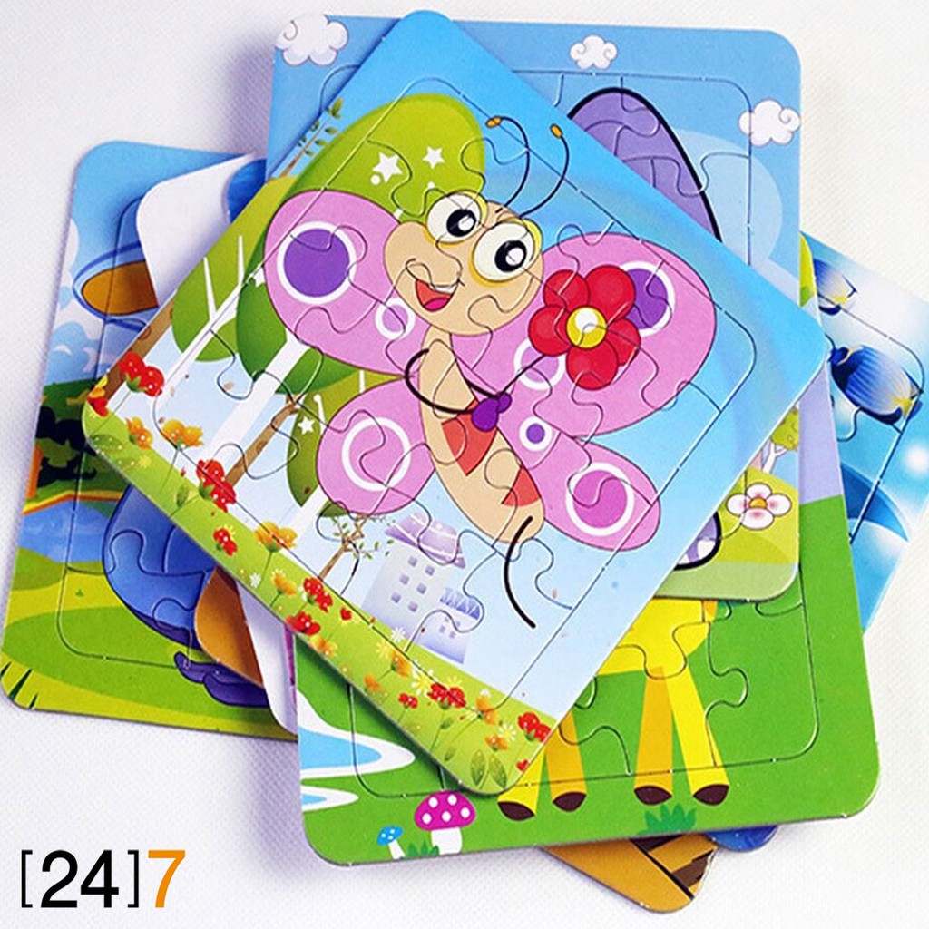 24-7-3-แผ่น-จิ๊กซอกระดาษแบบ-12-16-ชิ้น-สุดคุ้ม-ของเล่นเสริมพัฒนาการ-จิ๊กซอว์เสริมพัฒนาการสำหรับเด็ก