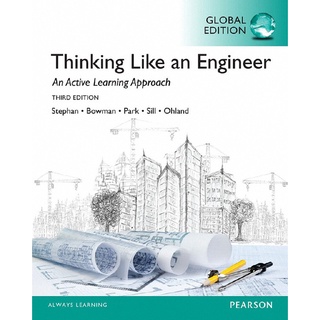 Chulabook(ศูนย์หนังสือจุฬาฯ) |C222หนังสือ9781292019451THINKING LIKE AN ENGINEER: AN ACTIVE LEARNING APPROACH (GLOBAL EDITION)