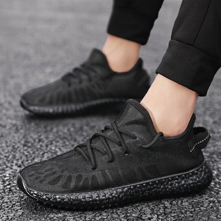 ™✲✺Daddy Men s Shoes Summer 2021 Thin Mesh Breathable Casual Sports Shoes ins Deodorant Trend All-match Coconut Shoes