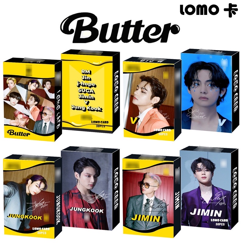 new-ส่งไว-โลโม่การ์ด-บีทีเอส-bts-lomocard-butter