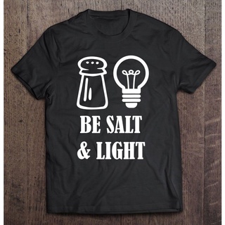 Be Sallight เสื้อยืดฮิปฮอปสำหรับผู้ชาย,เสื้อลายข้อความพระคัมภีร์แมทธิว513 16 Ver2