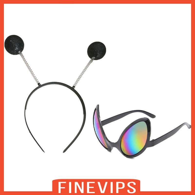 finevips-ถุงมือคอสตูมเอเลี่ยน-โช้กเกอร์-หลากสีสัน-สําหรับทุกเพศ