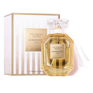 สินค้า Victoria Secret Bombshell Gold Eau De Parfum 100ml กล่องซีล