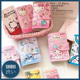 สินค้า SHIBUITH กระเป๋าใส่บัตรลายการ์ตูน 20 ช่อง กระเป๋าใส่นามบัตรน่ารัก