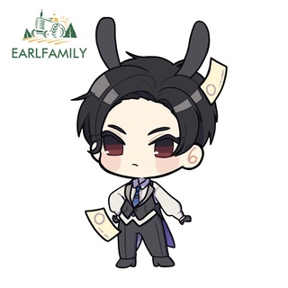Earlfamily สติกเกอร์ กันน้ํา ลายอนิเมะ Obey me 13 ซม. x 8.2 ซม. สําหรับตกแต่งรถยนต์ รถบรรทุก
