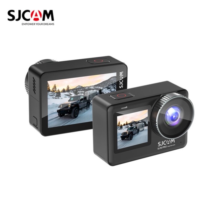 ภาพหน้าปกสินค้าSJ10 Pro Dual Screen กล้องถ่ายภาพ 4K 60PFS 30เมตร WIFI Unti-Shake Sports Camera + Battery แบตเตอรี่ แบตสำรอง กล้องกันน้ำ กล้องแอคชั่น