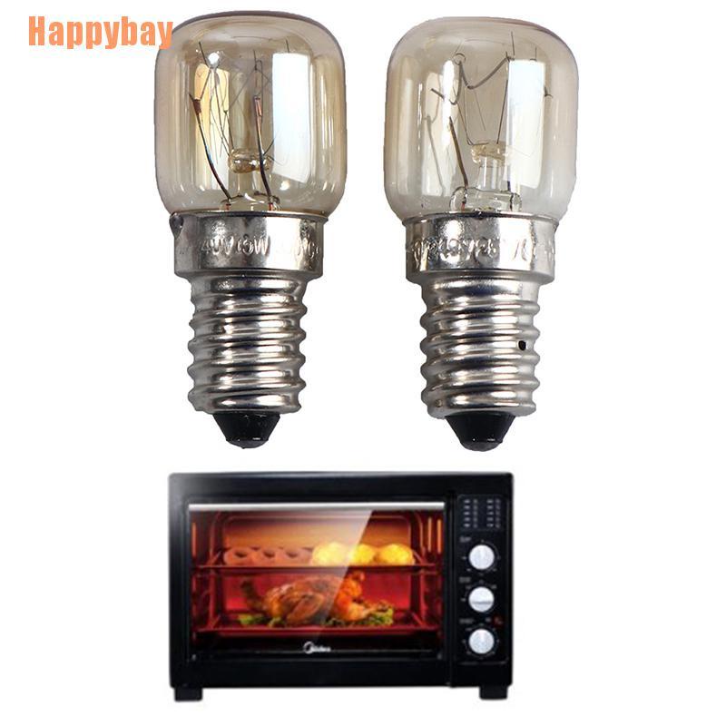ภาพหน้าปกสินค้า(Happybay) โคมไฟ 220v E14S ทนความร้อนสูง สําหรับไมโครเวฟ