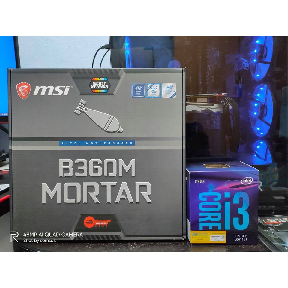 เมนบอร์ด MSI B360M Mortar | Shopee Thailand