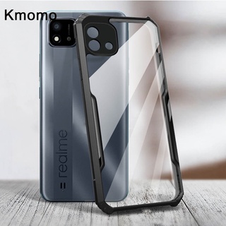 เคสโทรศัพท์อะคริลิคใสกันกระแทกสําหรับ Realme C51 C53 C55 C35 C33 C30 C30s C25 C25s C21y C25y C11 2021 C15 C12 C21