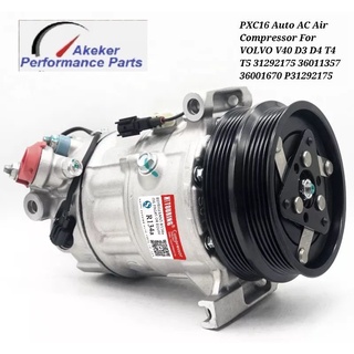 GF61 PXC16 Auto AC Air Compressor For VOLVO V40 D3 D4 T4 T5 31292175 36011357 36001670 P31292175