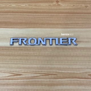 โลโก้* FRONTIER  ขนาด* 2 x 17.5 cm ติดท้ายกระบะ Nissan ราคาต่อชิ้น