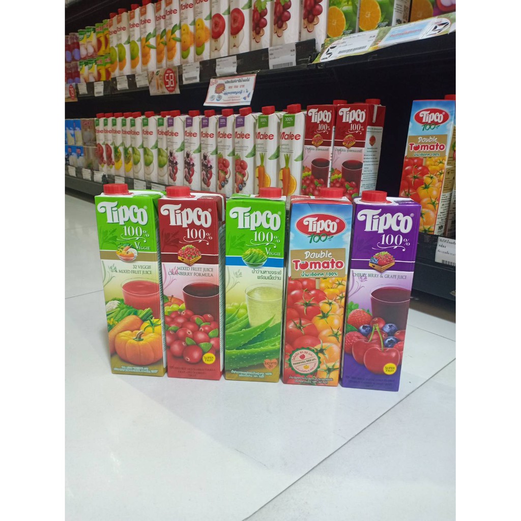 ทิปโก้-น้ำผักผลไม้-100-ขนาด-1000-มล-มีให้เลือก