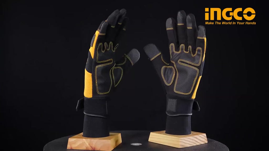 ingco-hgmg02-ถุงมือช่างอเนกประสงค์-ไมโครไฟเบอร์-เคลือบยางบนฝ่ามือ-size-xl-mechanic-gloves