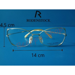 แว่นตา Rodenstock รุ่น  GB-247 TITA แว่นตากันแดด แว่นตาวินเทจ แฟนชั่น แว่นตาผู้หญิง แว่นตาวัยรุ่น ของแท้
