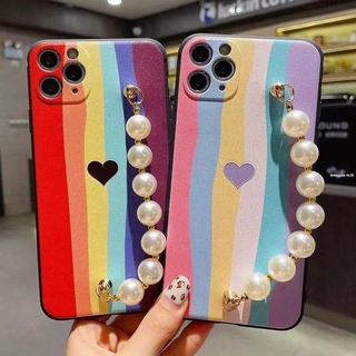 เคส OPPO A57 A77 A96 A95 A76 A16 Reno 7Z 6Z 5F 4F 8 7 6 5 4 Pro A54 A53 A33 A31 A16K A16E A15 A15S A74 5G A94 A93 A92 A9 A5 A53 2020 A12 A5S A7 F9 With Wristband | GN