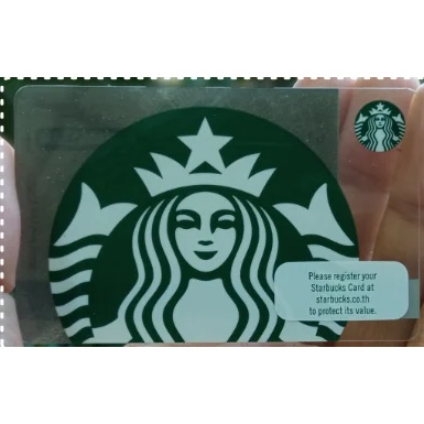 บัตรสตาร์บัค-starbucks-card-มูลค่า-100-บาท