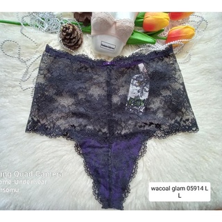 Wacoal Glam (วาโก้) Size XS-Mต้นๆ ชุดชั้นใน/จีสตริงเอวสูง 05914