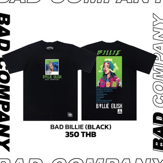 [LEEE]Badcompany เสื้อยืดสกรีนลาย "Billieการ์ตูน" คอกลม