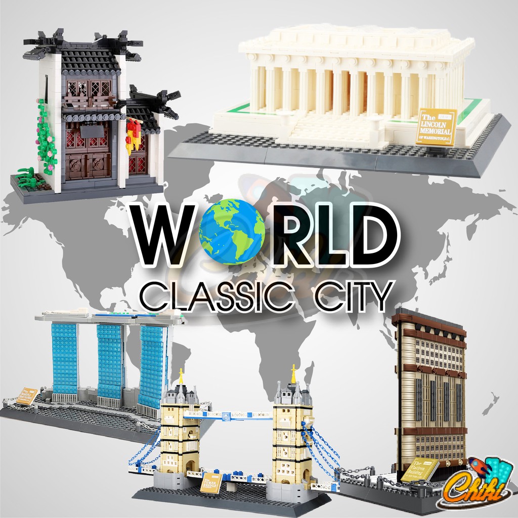 ชุดตัวต่อ-สถาปัตยกรรมประจำประเทศ-world-classic-city-ชุดที่-3