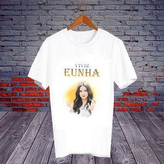 เสื้อยืดดารา เสื้อยืด Fanmade เสื้อแฟนเมด เสื้อยืดคำพูด เสื้อแฟนคลับ ศิลปินเกาหลี KP15 - Eunha อึนฮา VIVIZ