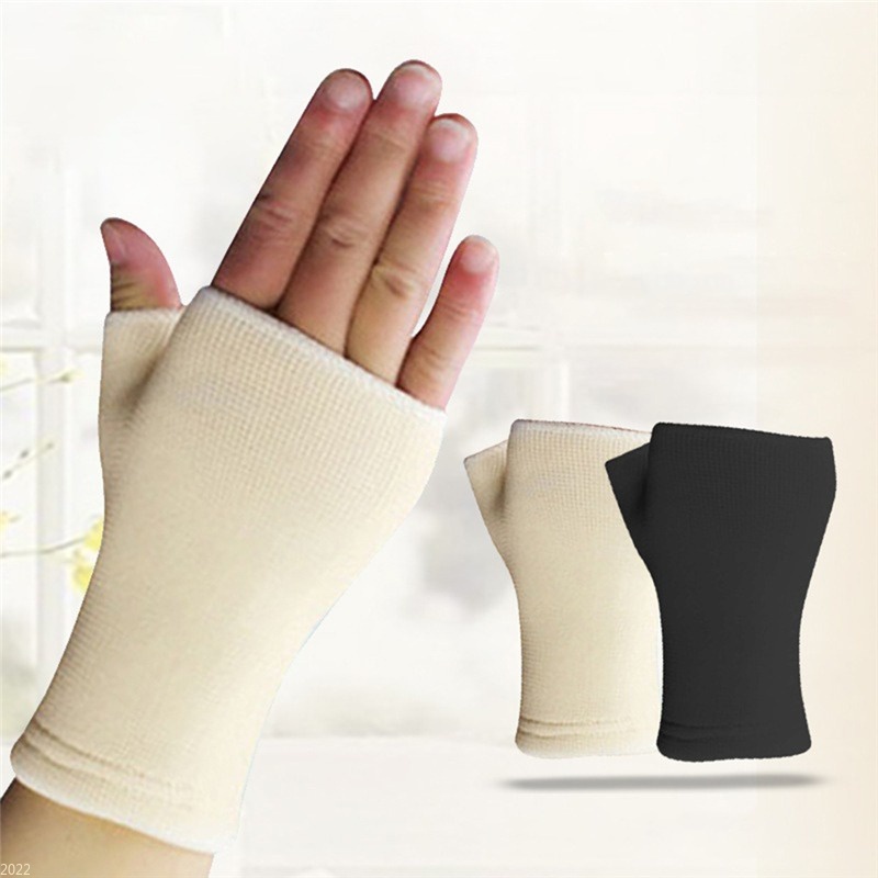 1-คู่-บางเฉียบ-ระบายอากาศ-ป้องกันข้อมือ-โรคข้ออักเสบ-รั้ง-แขน-รองรับ-ถุงมือ-ยืดหยุ่น-ฝ่ามือ-รองรับข้อมือ