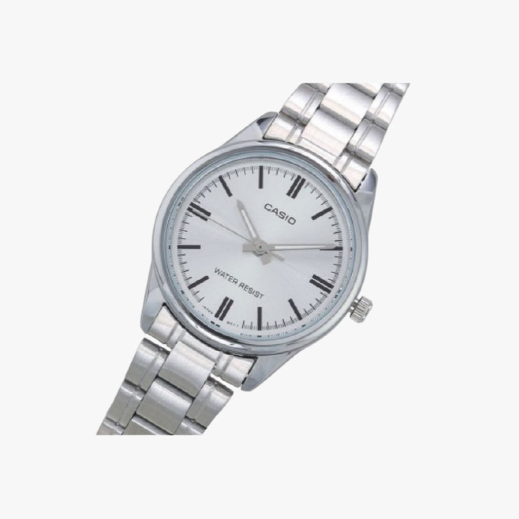ภาพหน้าปกสินค้าCASIO นาฬิกาข้อมือผู้หญิง Standard Silver รุ่น LTP-V005D-7AUDF-S จากร้าน ralunar บน Shopee