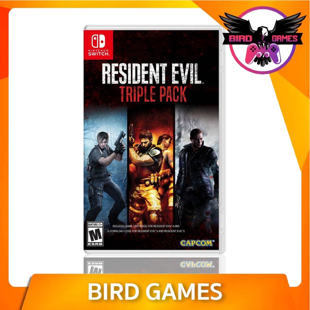 ภาพหน้าปกสินค้าNintendo Switch : Resident Evil Triple Pack