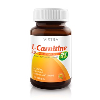 ภาพหน้าปกสินค้าVistra L-carnitine 500 mg. plus amino acid 3L ที่เกี่ยวข้อง