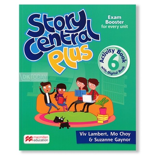 DKTODAY หนังสือ STORY CENTRAL PLUS 6:ACTIVITY BOOK WITH DIGITAL