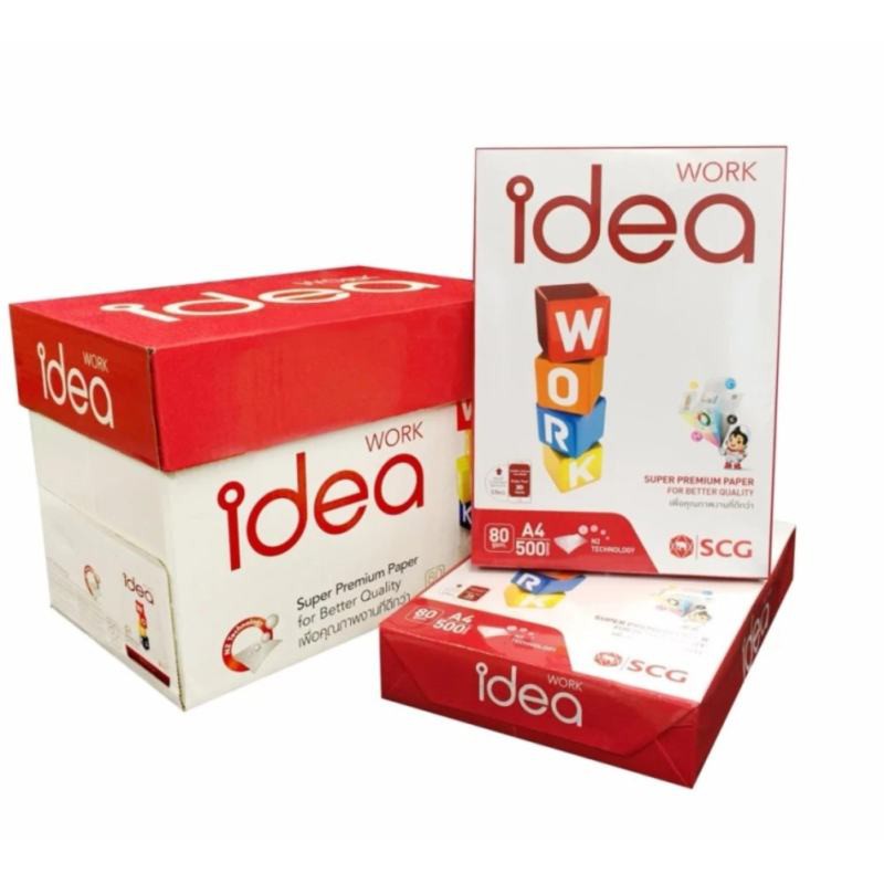 idea-work-กระดาษ-a4-80แกรม-5รีม-ไอเดีย-เวิร์ค