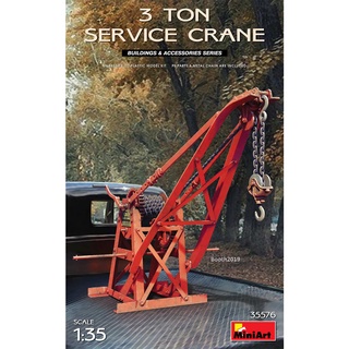 โมเดลประกอบ MiniArt 1/35 MI35576 3 TON SERVICE CRANE