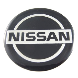 กรุณาวัดขนาดก่อนสั่งซื้อ สติกเกอร์ติดดุมล้อ Nissan ขนาด 70mm. 1 ชุดมี 4 ชิ้น Aegether