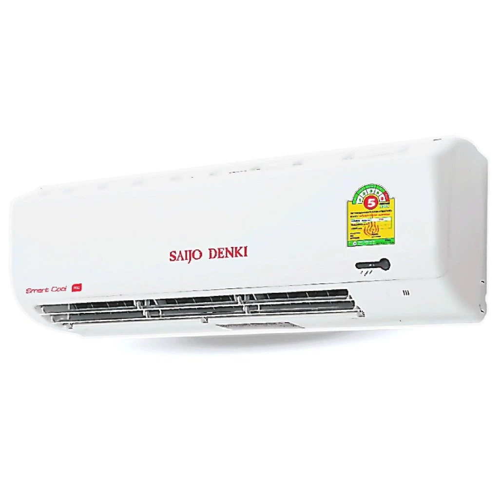 SAIJO DENKI เครื่องปรับอากาศติดผนัง รุ่น SMART COOL R32 ขนาด 9,563–25,498 BTU