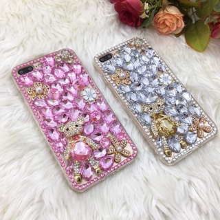 พร้อมส่งจากไทย!!Redmi 9a/redmi 9t เคสคริสตัล เคสแฟชั่น เคสมือถือ หรูหรา เคสติดเพชร เคสฟรุ้งฟริ้ง เคสหมี