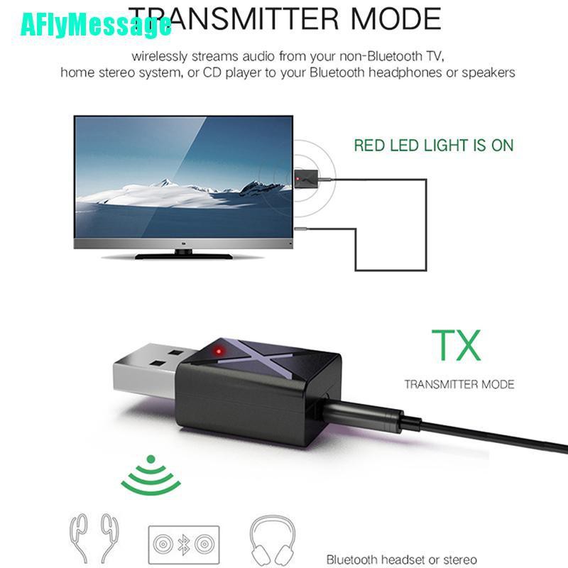 cod-2-in-1-อะแดปเตอร์รับส่งสัญญาณเสียง-fm-บลูทูธ-ไร้สาย-usb-สําหรับรถยนต์