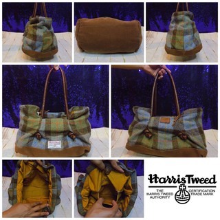 👝: HARRIS TWEED SHOULDER BAG แท้💯%