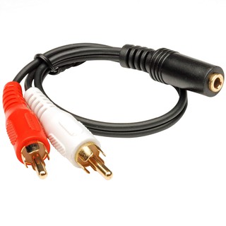 X-tips สายแปลง 3.5 to RCA(ขาวแดง) / สายแปลง ขาวแดง RCA To 3.5mm